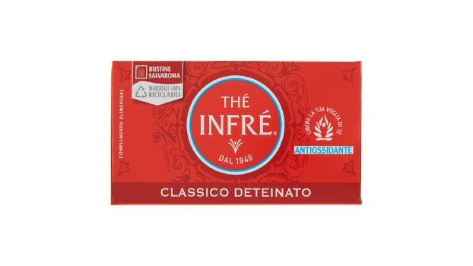 Thé Infré, Tè Deteinato 23 filtri