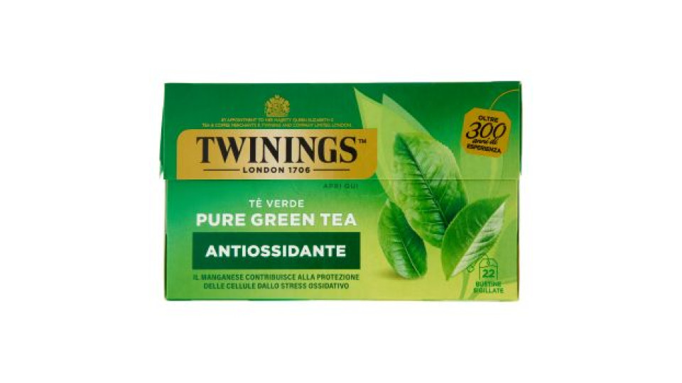 Twinings, Pure Green tea 20 filtri