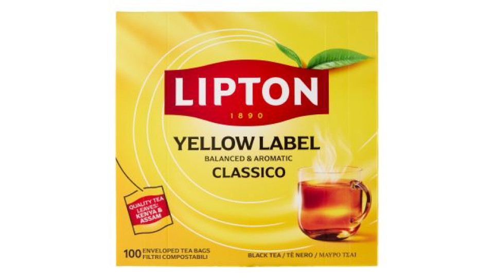 Lipton Yellow Label 100 Filtri