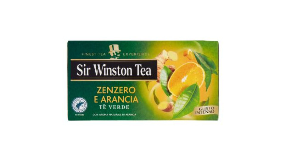 Sir Winston Tea Zenzero e arancia tè verde