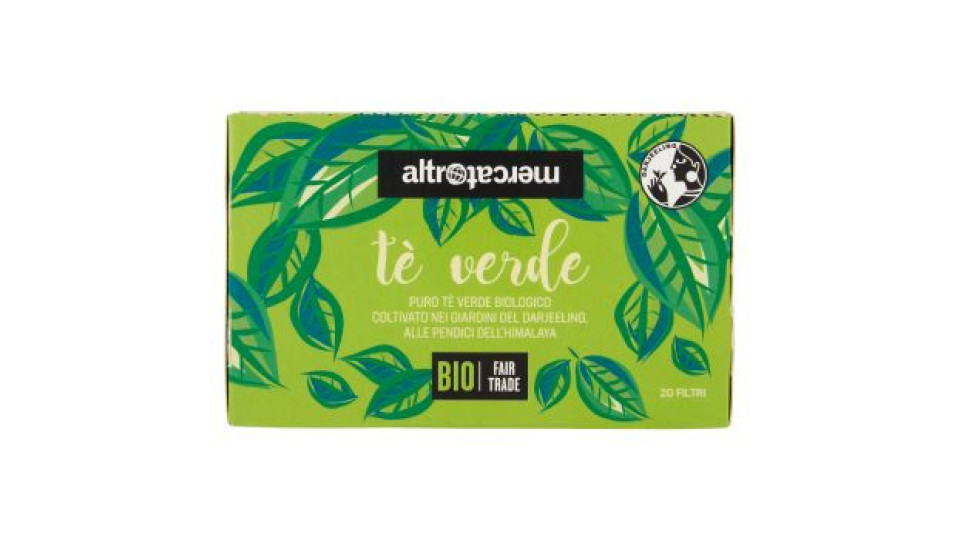 Altromercato Bio, Tè Verde 20 filtri