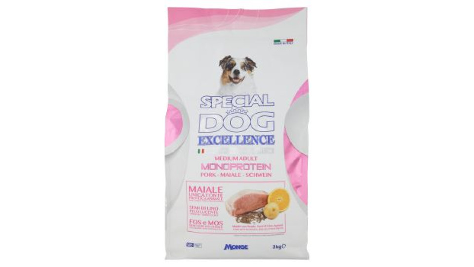 Special Dog Excellence Monoproteinic Medium Adult Maiale e Patate