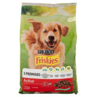 PURINA FRISKIES Cane Crocchette Active con Manzo