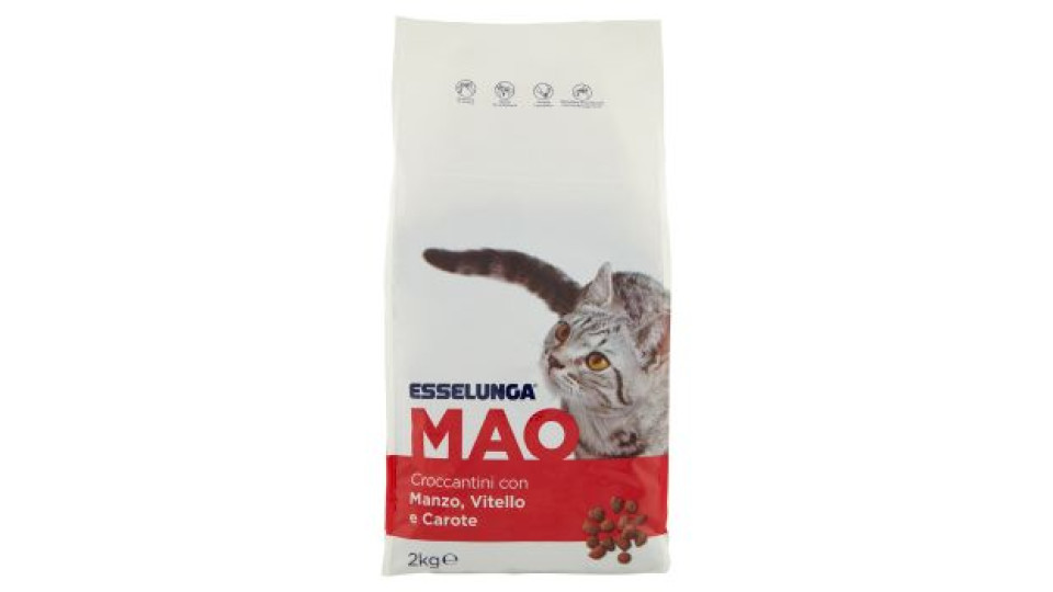 Esselunga Mao, croccantini con manzo, vitello e carote