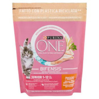 PURINA ONE MINI<10kg Cane Crocchette Junior Ricco in Pollo con Riso Sacco