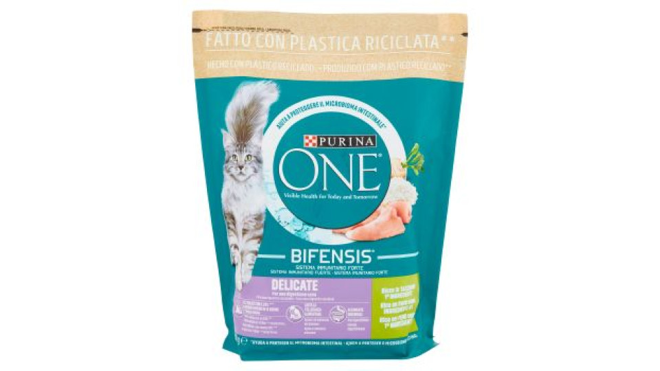 PURINA ONE Gatto Bifensis Crocchette Delicate Ricco in Tacchino sacco