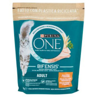Purina One Adult, Cibo per Gatti Ricco in Pollo e Cereali Integrali