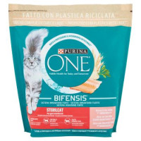 PURINA ONE BIFENSIS Gatto Crocchette STERILCAT Ricco in Salmone e Frumento Sacco