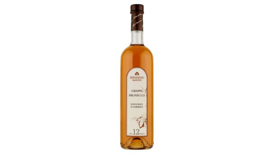 Beniamino Maschio, Grappa di Prosecco invecchiata in barrique