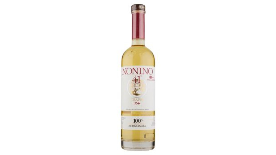 Grappa Nonino, 41° Invecchiata 12 mesi in barriques