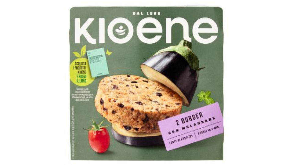 KIOENE - BURGER ALLE MELANZANE - g 200