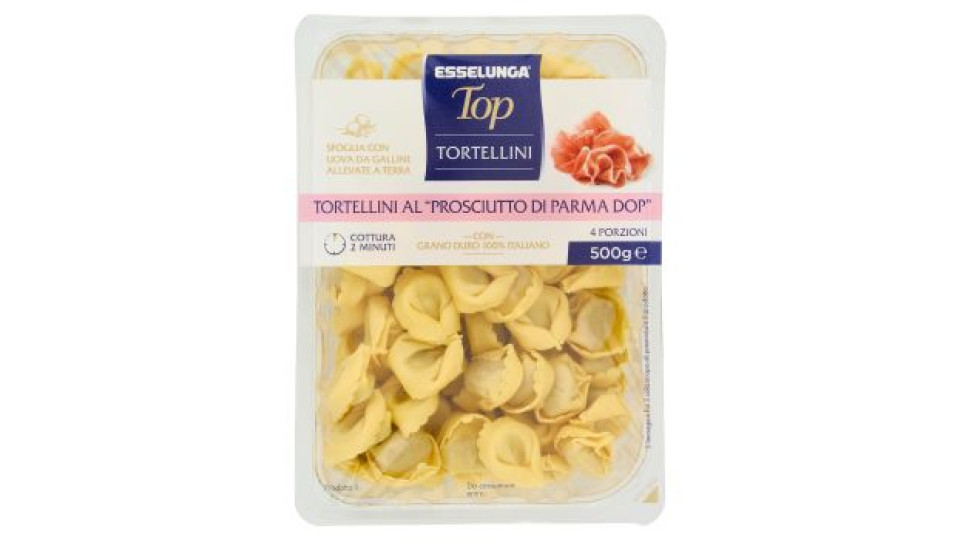 Esselunga Top, Tortellini al prosciutto di Parma