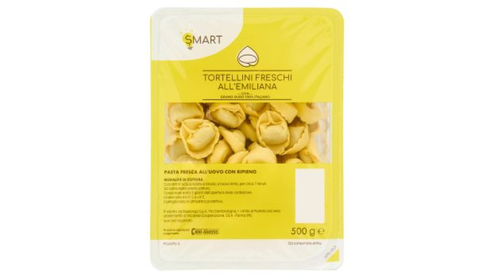 Smart, tortellini freschi all'emiliana