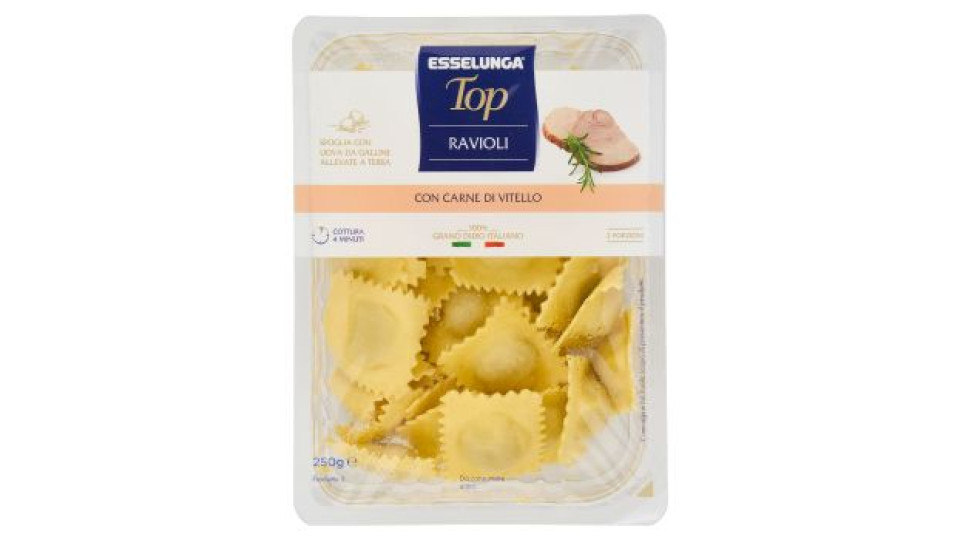 Esselunga Top, Ravioli con carne di vitello