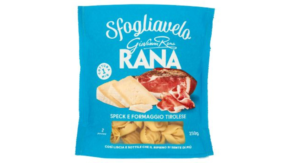 Giovanni Rana SFOGLIAVELO SPECK E FORMAGGIO TIROLESE