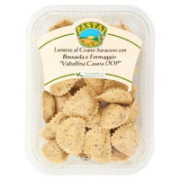 Pastai, Lunette al grano saraceno con bresaola e formaggio "Valtellina Casera DOP"