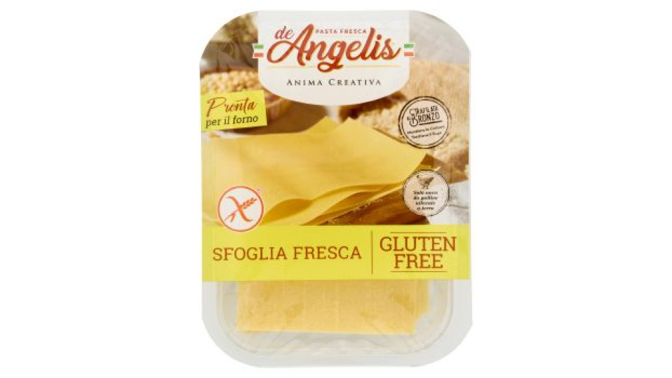 de Angelis Gluten Free Sfoglia Fresca 250 g