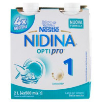 NESTLÉ NIDINA 1 Optipro dalla nascita latte per lattanti liquido 1 brick da