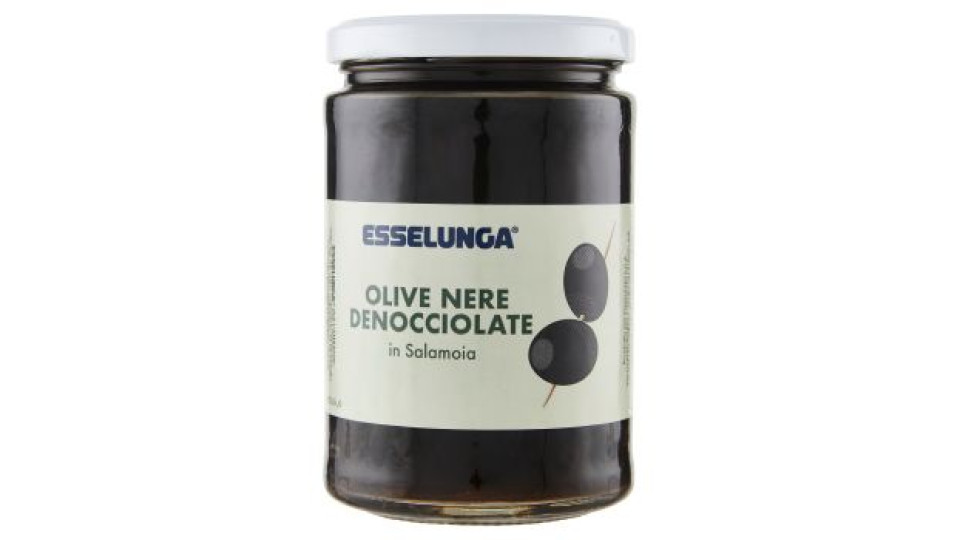 Esselunga, olive denocciolate in salamoia