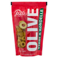 Saclà - Olivolì, Olive Verdi a Rondelle in Salamoia