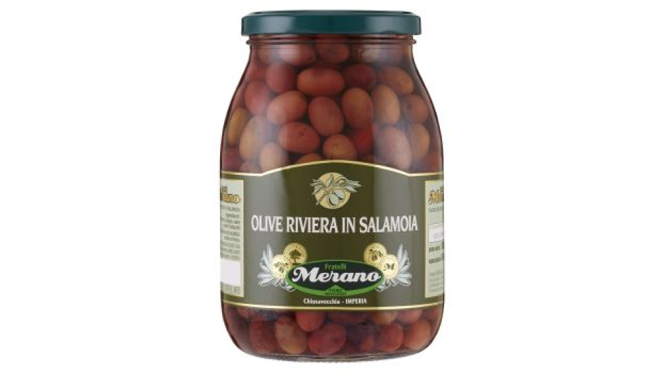 Fratelli Merano, olive riviera in salamoia