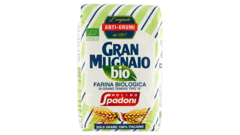 Molino Spadoni Gran Mugnaio Farina di Grano Tenero Tipo "00" Anti-Grumi 1000 g