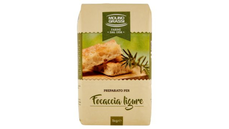 Molino Grassi, preparato per focaccia ligure