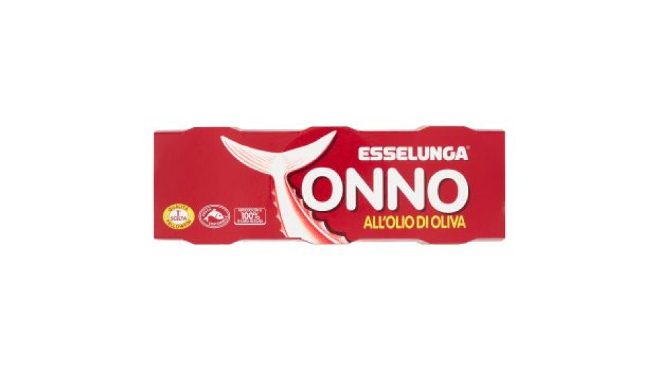 Esselunga, tonno all'olio d'oliva