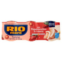 Rio Mare, tonno all'olio di oliva con peperoncino conf. 3x80 g +