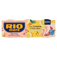Rio Mare, tonno all'olio di oliva con limone e pepe nero conf. 3x80 g +