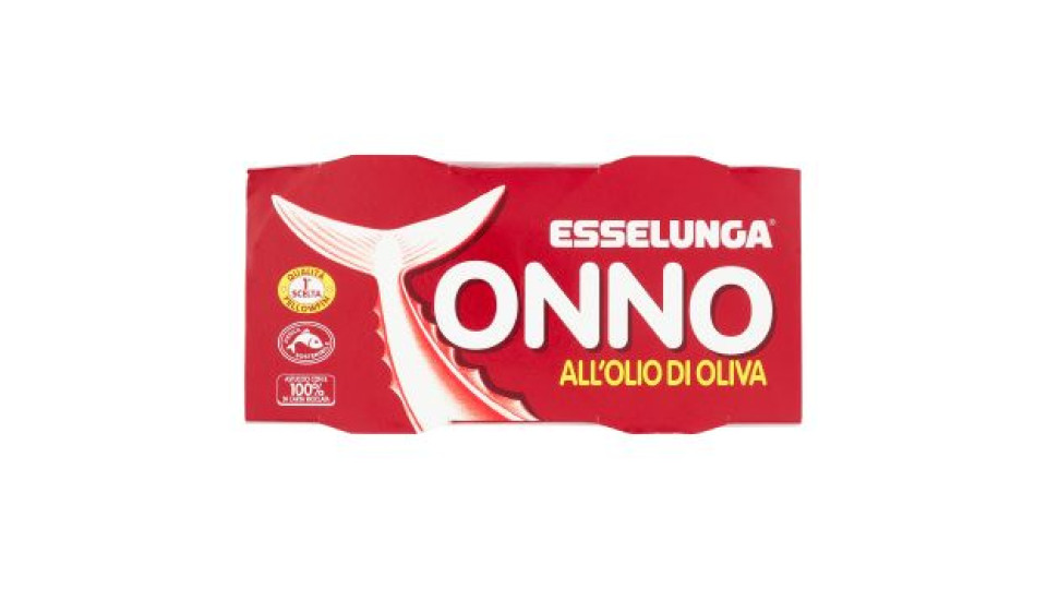Esselunga, tonno all'olio d'oliva