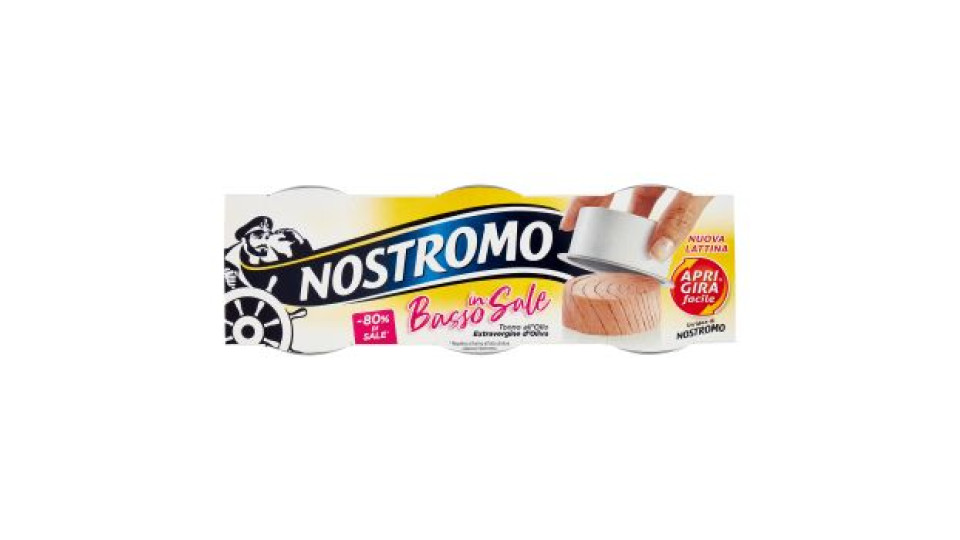 Nostromo, tonno all'olio extravergine di oliva conf. 2x80 g +