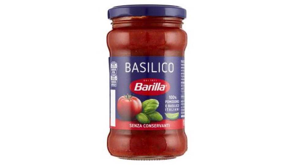 Barilla Sugo al Pomodoro e Basilico 100% italiani 400g