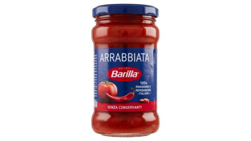 Barilla Sugo Arrabbiata 100% Pomodoro e Peperoncino italiani 400g