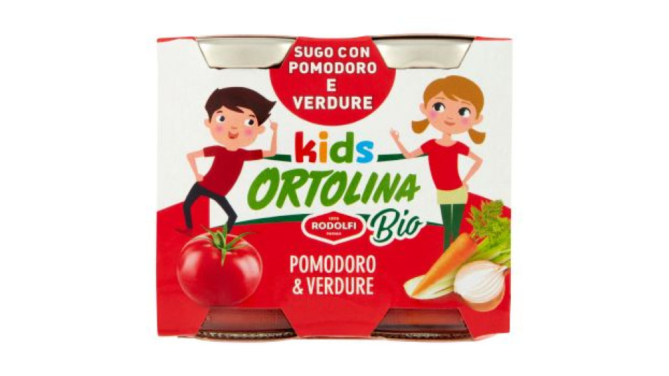 Ortolina kids Bio Pomodoro & Verdure