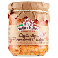 Delizie di Calabria, aglio olio e peperoncino calabrese