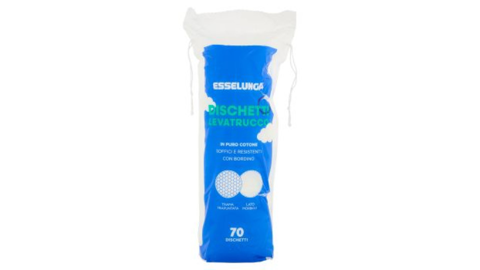 Esselunga, dischetti levatrucco