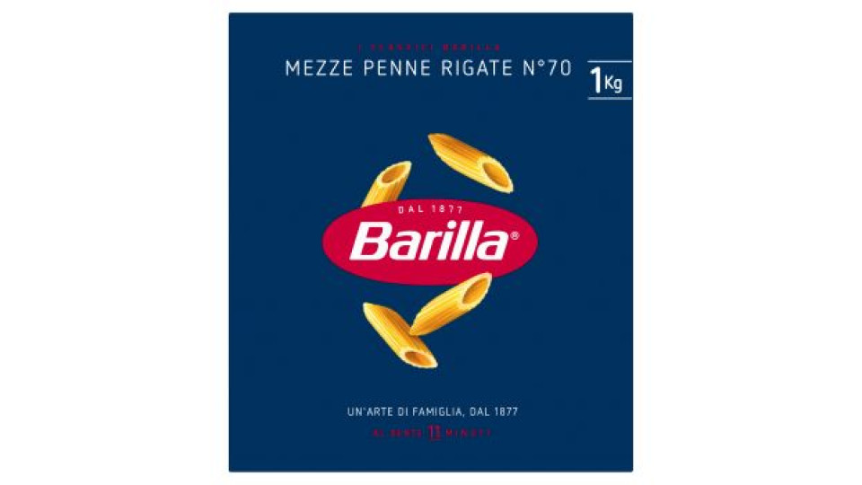 Barilla Mezze Penne Rigate n.70 Box