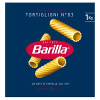 Barilla Pasta Tortiglioni n.83 100% grano italiano CELLO 1 Kg