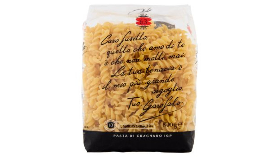 Garofalo Fusilli 63 Pasta di Gragnano IGP 500 g