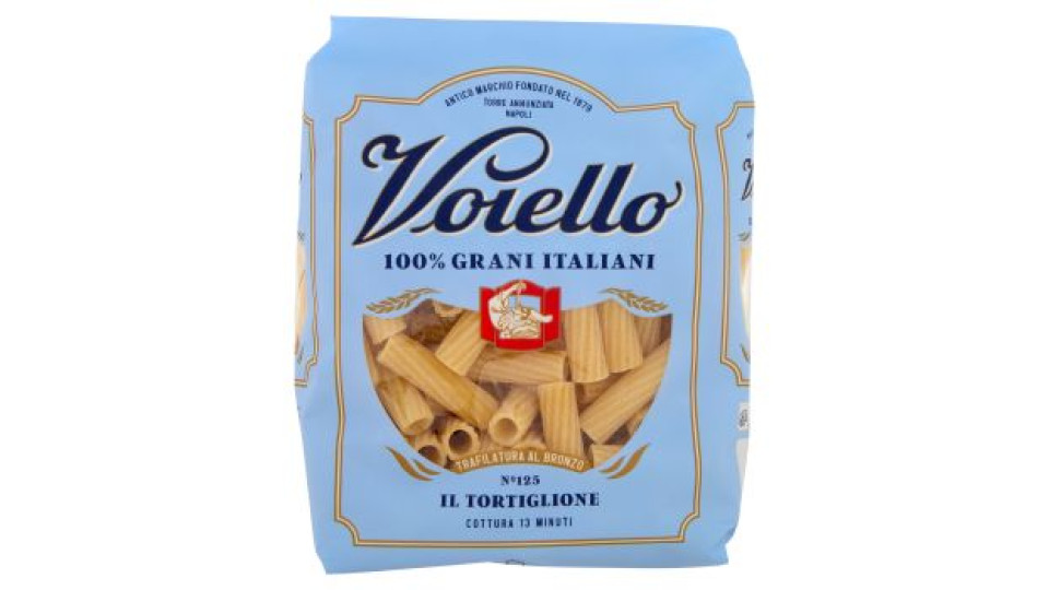 Voiello Pasta Il Gran Spaghetto N°105 grano Aureo 100% italiano Trafilata bronzo 500g