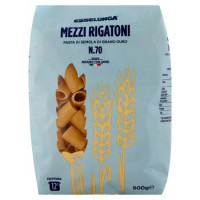 Esselunga, Mezzi Rigatoni n. 70 pasta di semola di grano duro