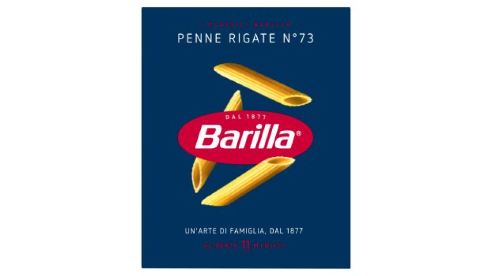 Barilla Pasta Penne Rigate n.73 100% Grano Italiano 500g