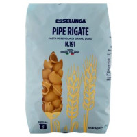 Esselunga, Pipe Rigate n. 191 pasta di semola di grano duro