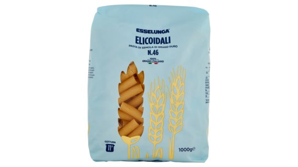 Esselunga, Elicoidali n. 46 pasta di semola di grano duro