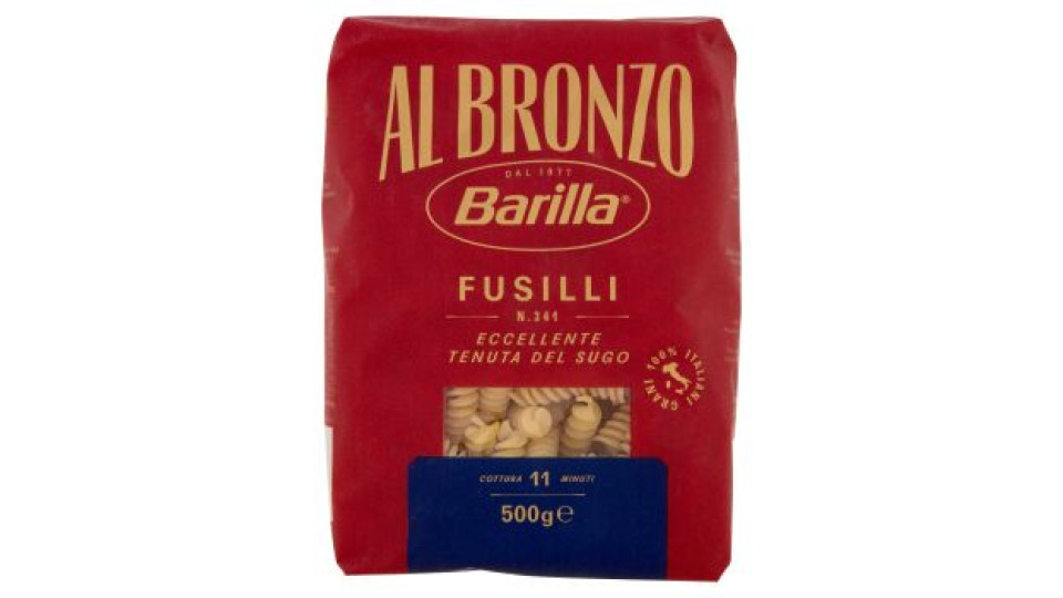 Barilla Al Bronzo Pasta Fusilloni 500g
