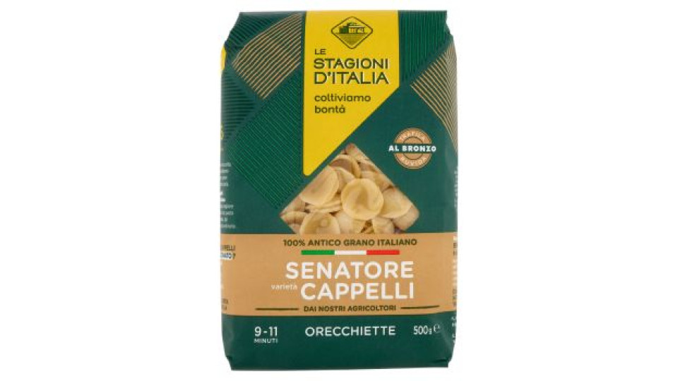 Le Stagioni d'Italia, Orecchiette n. 59 pasta con grano Senatore Cappelli