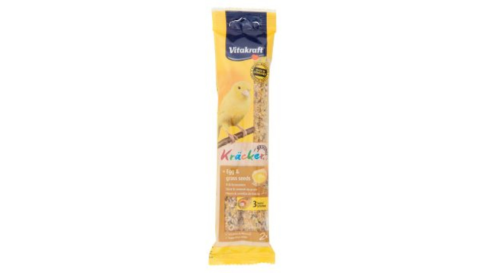 Vitakraft Kr�cker Original + Uovo & sementi da prato canarini 2 pezzi