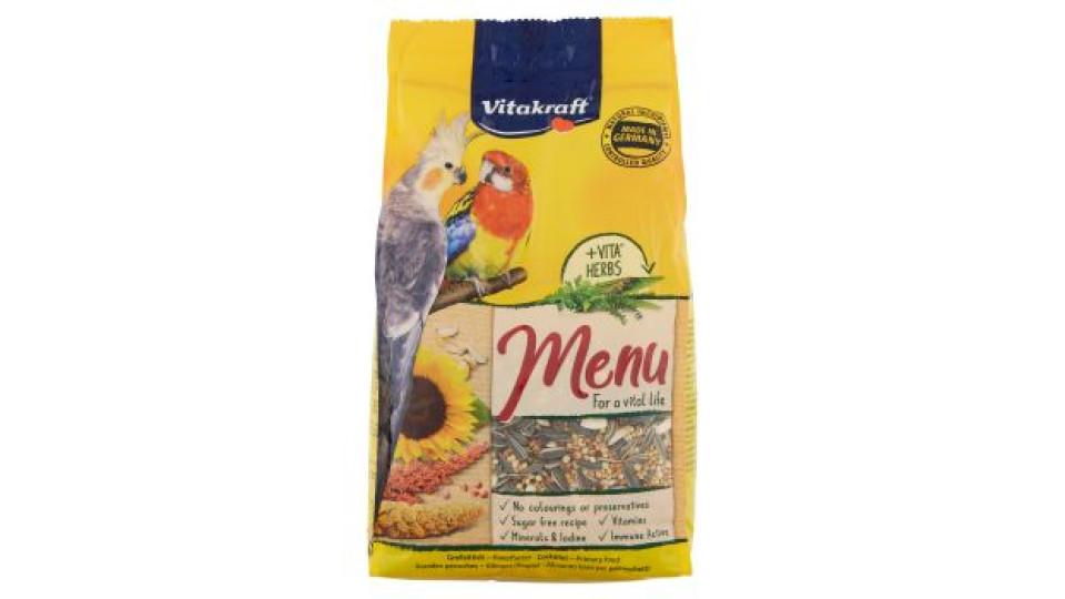 Vitakraft Premium Menu Parrocchetti