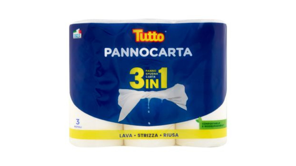 Tutto, 3in1 Pannocarta